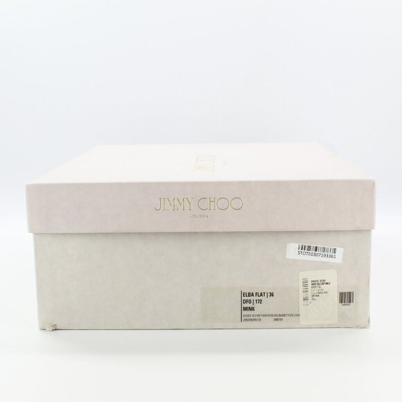 NEW JIMMY CHOO Pom-Pom Suede Fur | Cozy Cold Weather Suede Lace-Up Boots/Booties - Picture 15 of 15